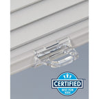 Store alvéolaire occultant sans fil BlindsAvenue, cellule simple 9/16, blanc