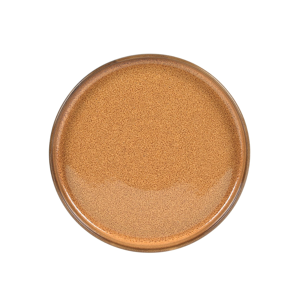 Service de table Bloomhouse Santorini Mist, 16 pièces, assiettes et bols doubles en terre cuite avec glaçure réactive