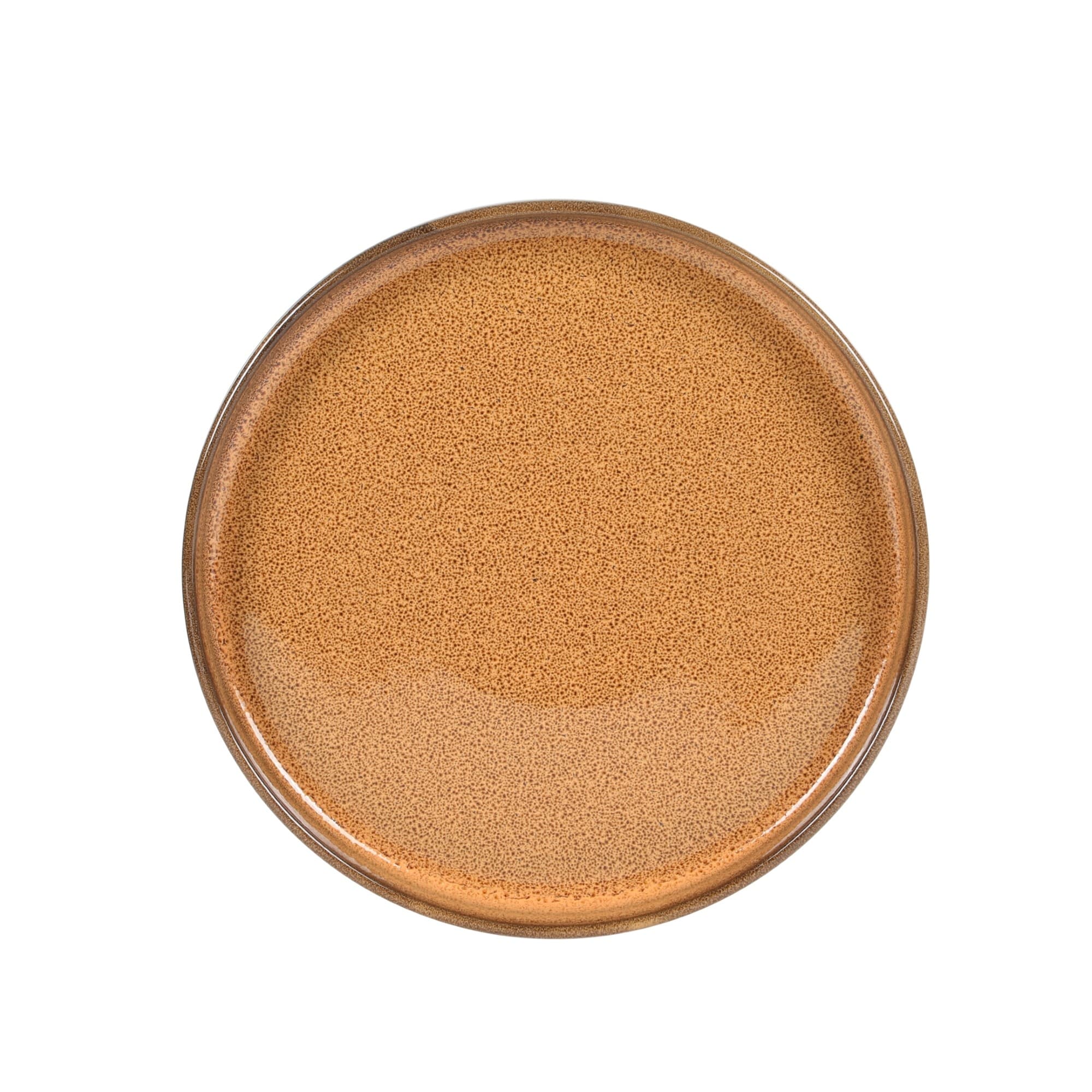 Service de table Bloomhouse Santorini Mist, 16 pièces, assiettes et bols doubles en terre cuite avec glaçure réactive