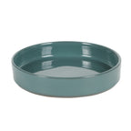 Service de table Bloomhouse Santorini Mist, 16 pièces, assiettes et bols doubles en terre cuite avec glaçure réactive