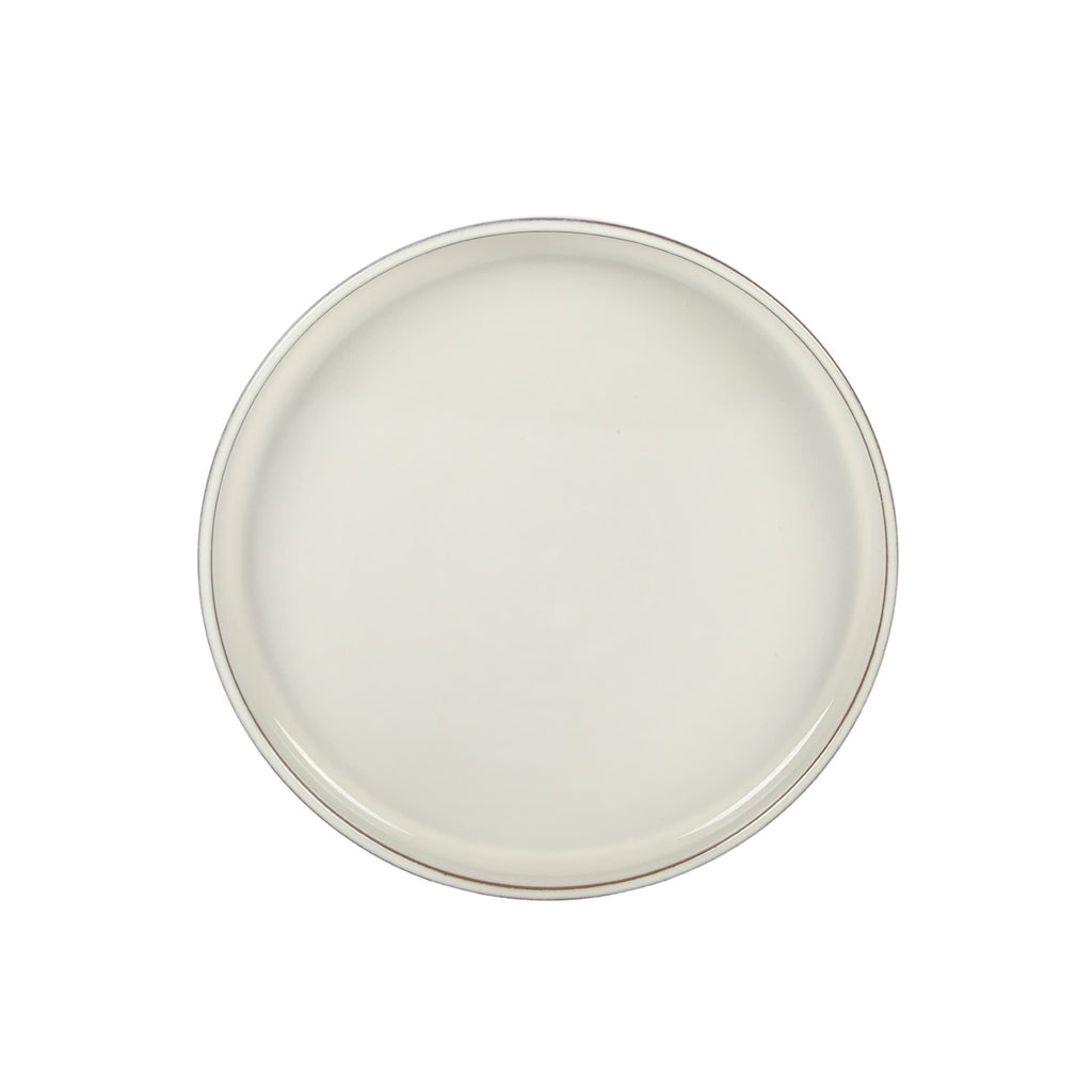 Service de table Bloomhouse Santorini Mist, 16 pièces, assiettes et bols doubles en terre cuite avec glaçure réactive