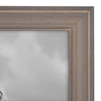 Ensemble de 10 cadres photo muraux en bois Kate and Laurel Bordeaux