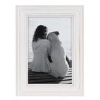 Ensemble de 10 cadres photo muraux en bois Kate and Laurel Bordeaux