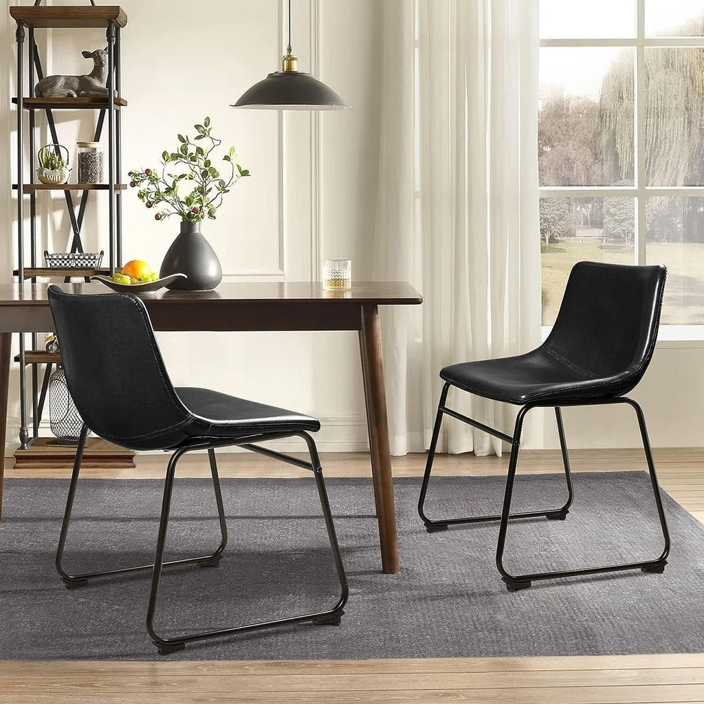 Tabourets de bar Bossin 18/26/30 pouces, tabourets de bar à hauteur de comptoir avec dossier, tabourets modernes en cuir PU, chaise de salle à manger avec repose-pieds