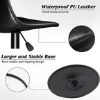 Tabourets de bar pivotants réglables Bossin avec dossier – Hauteur comptoir