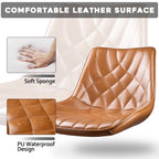 Tabourets de bar pivotants réglables Bossin avec dossier – Hauteur comptoir