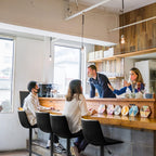 Tabourets de bar pivotants réglables Bossin avec dossier – Hauteur comptoir