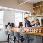 Tabourets de bar pivotants réglables Bossin avec dossier – Hauteur comptoir