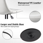 Tabourets de bar pivotants réglables Bossin avec dossier – Hauteur comptoir