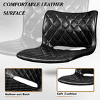 Tabourets de bar pivotants réglables Bossin avec dossier – Hauteur comptoir