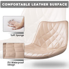 Tabourets de bar pivotants réglables Bossin avec dossier – Hauteur comptoir