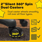 Chaise de bureau Bossin Big and Tall, chaise de direction à dossier haut, chaise de direction ergonomique réglable en cuir, 400 lb