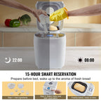 Machine à pain sans gluten, fabrication de pain complet, numérique, programmable