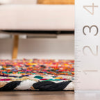 Tapis bohème tressé à la main Nuloom Tammara