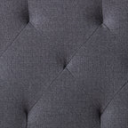 Tête de lit capitonnée ajustable carrée et losange Brookside Kaylee