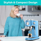 Machine à expresso CASABREWS CM5418 20 bars avec système de mousse de lait - N/A