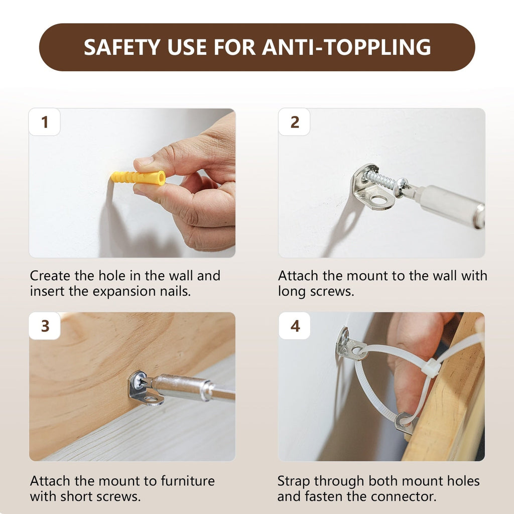 Table de chevet en bois massif marron vintage COSIEST avec tiroirs