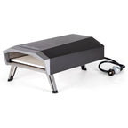 Four à pizza portatif au gaz propane pour terrasse et jardin, à rôtissage rapide, modèle années 60