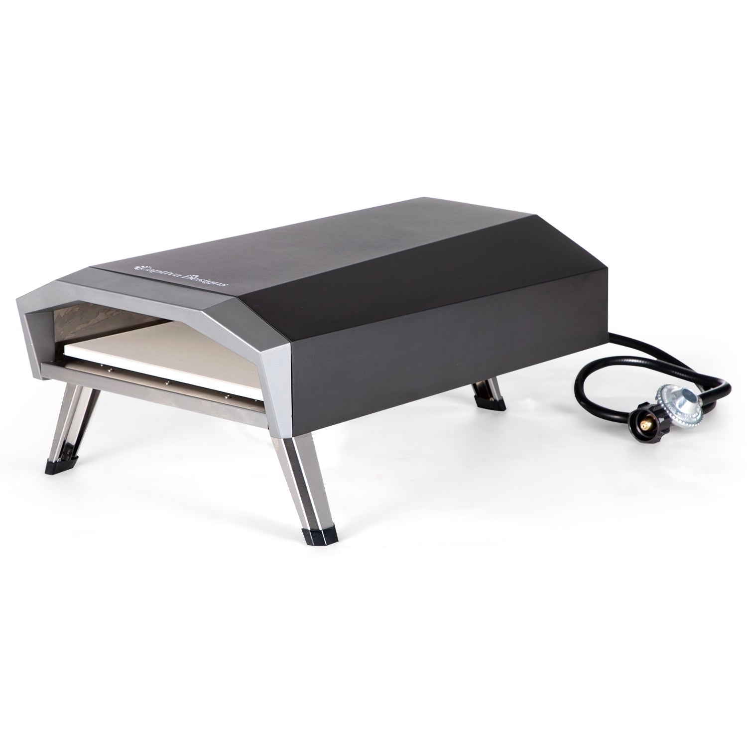 Four à pizza portatif au gaz propane pour terrasse et jardin, à rôtissage rapide, modèle années 60