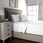 Parure de draps infroissables en mélange de coton de luxe Color Sense 800 fils