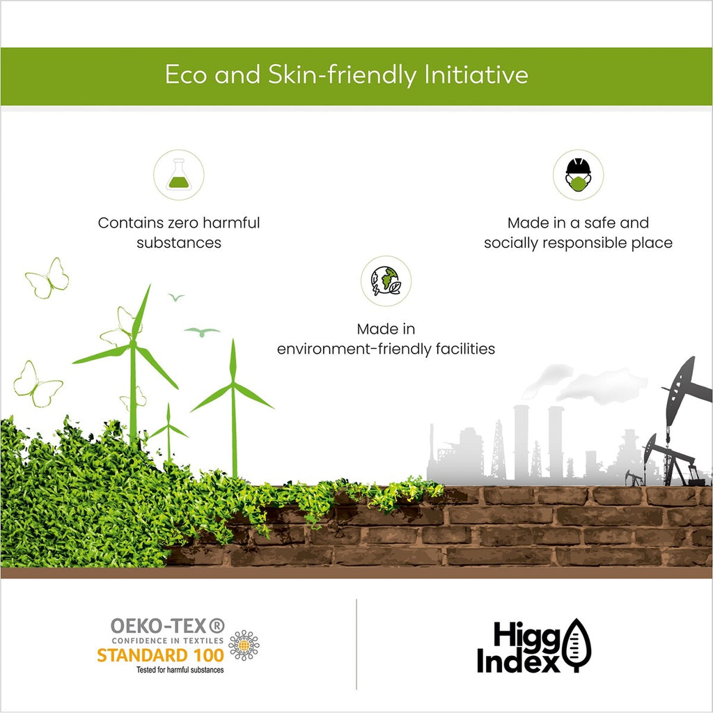 Parure de draps infroissables en mélange de coton de luxe Color Sense 800 fils