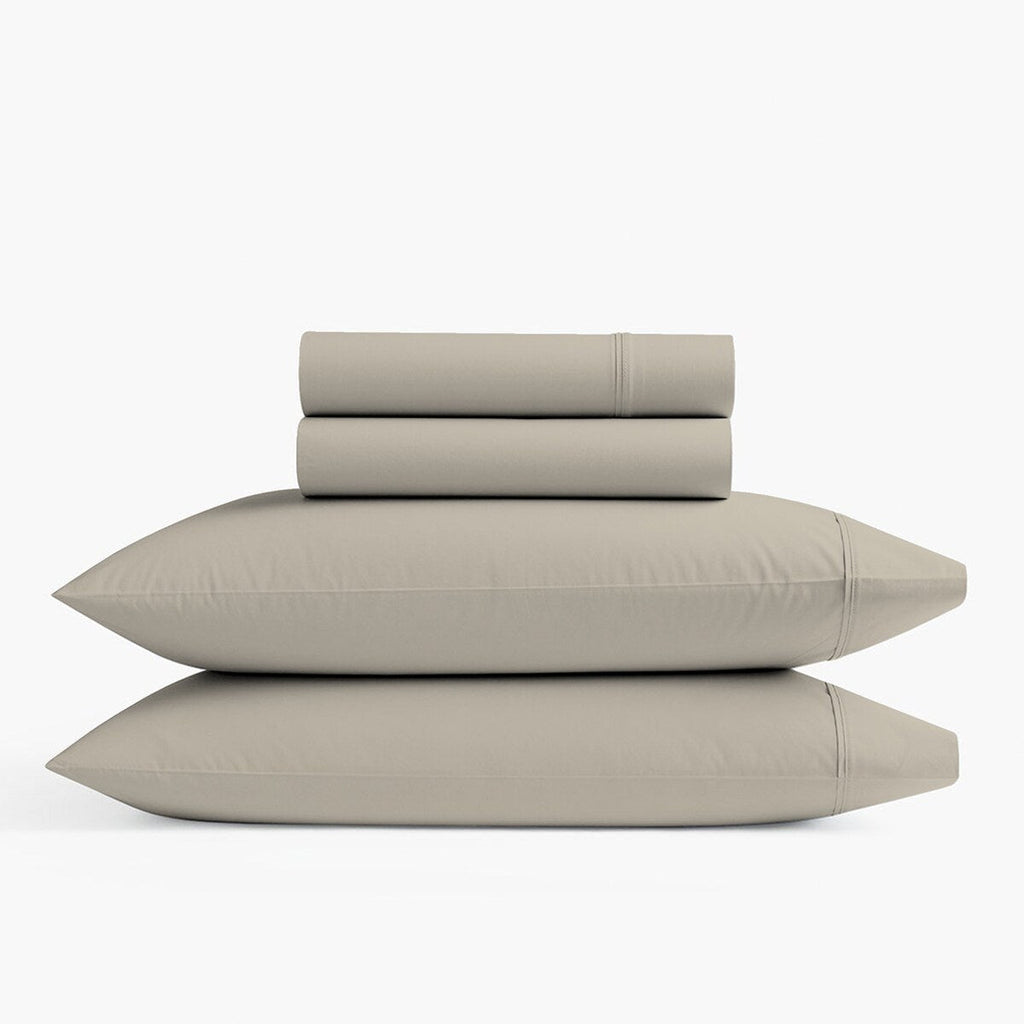 Parure de draps infroissables en mélange de coton de luxe Color Sense 800 fils