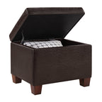 Pouf de rangement Madison de Convenience Concepts
