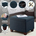 Pouf de rangement Madison de Convenience Concepts