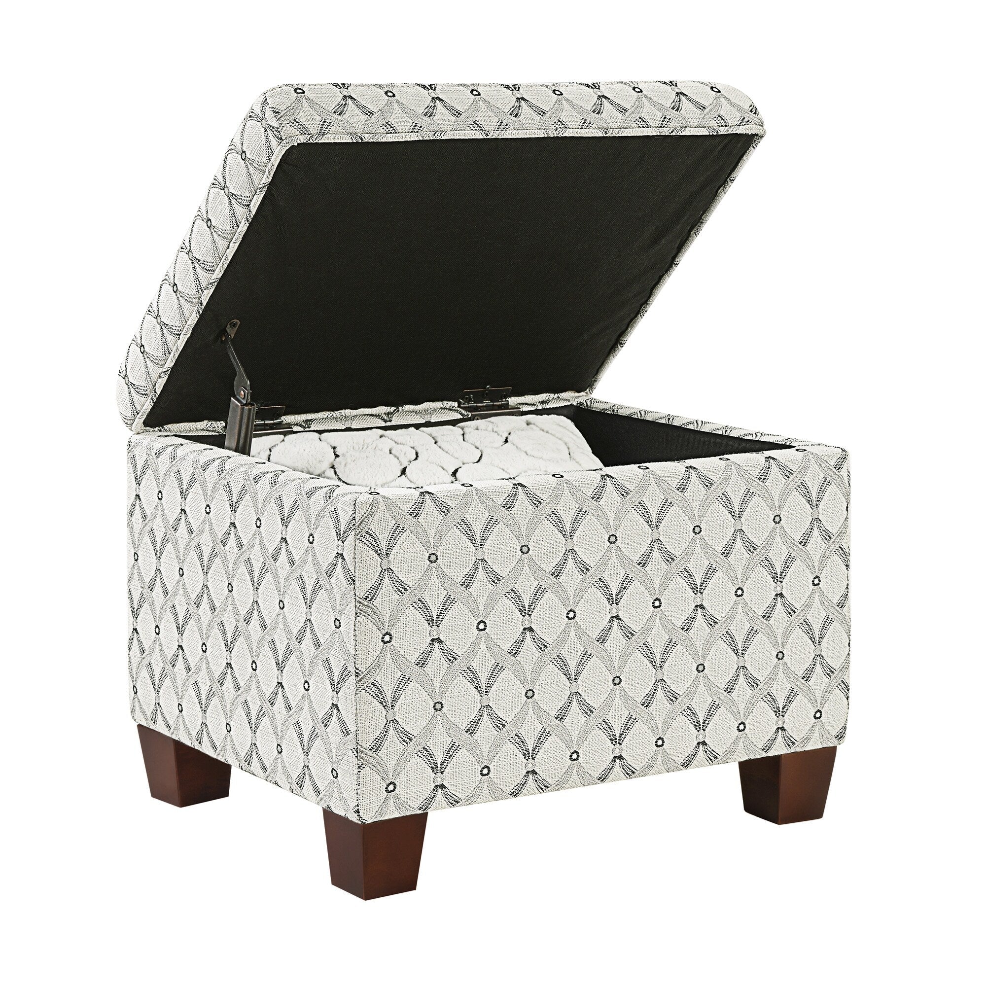 Pouf de rangement Madison de Convenience Concepts