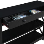 Console Oxford à 1 tiroir avec étagères Convenience Concepts