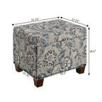 Pouf de rangement Madison de Convenience Concepts