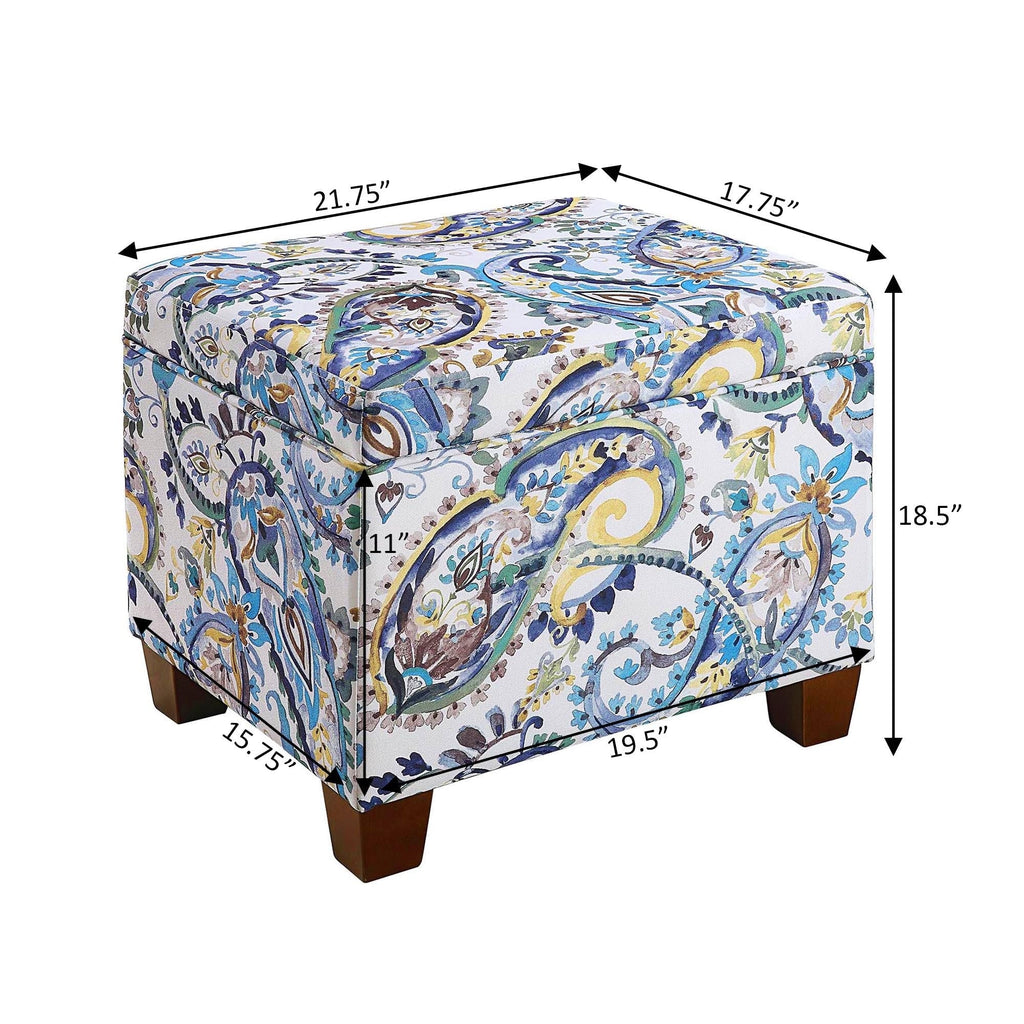 Pouf de rangement Madison de Convenience Concepts