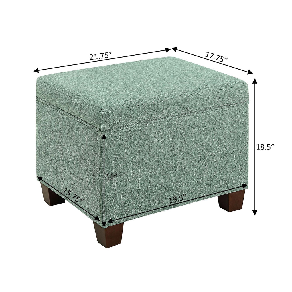 Pouf de rangement Madison de Convenience Concepts