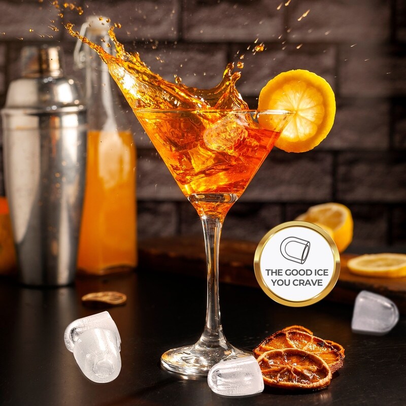 Machine à glaçons de comptoir avec pelle et panier à glaçons, 9 glaçons en 6 min, 12 kg/24 h, 2 tailles de glaçons, autonettoyante