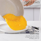 Batterie de cuisine Country Kitchen RV - 13 casseroles et poêles en aluminium avec poignée amovible, allant au four