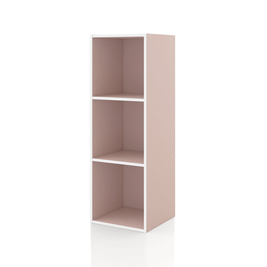 DH BASIC Organisateur de rangement empilable personnalisable en bois moderne - Étagères cubiques, armoire à tiroirs, bibliothèque avec portes par Denhour