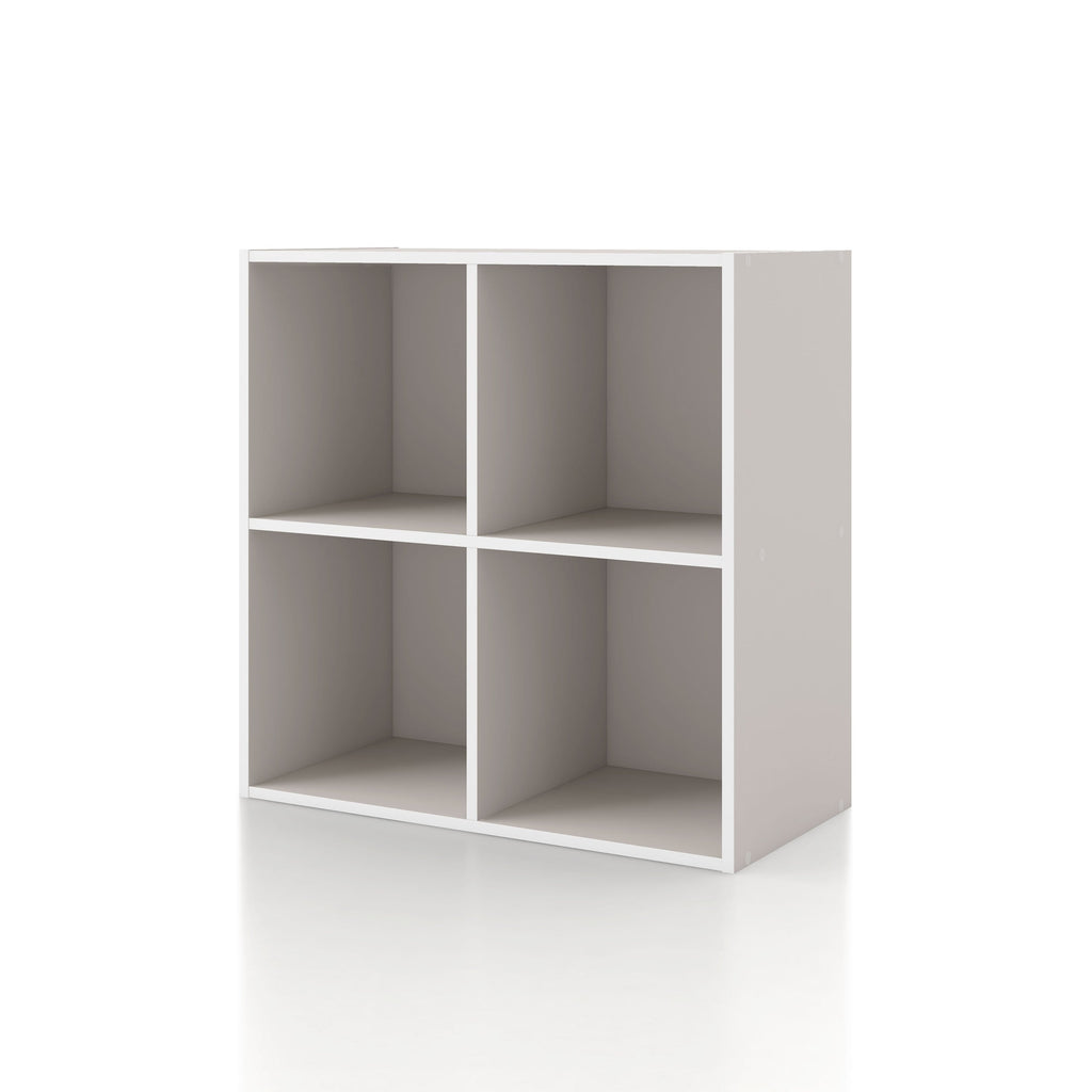 DH BASIC Organisateur de rangement empilable personnalisable en bois moderne - Étagères cubiques, armoire à tiroirs, bibliothèque avec portes par Denhour
