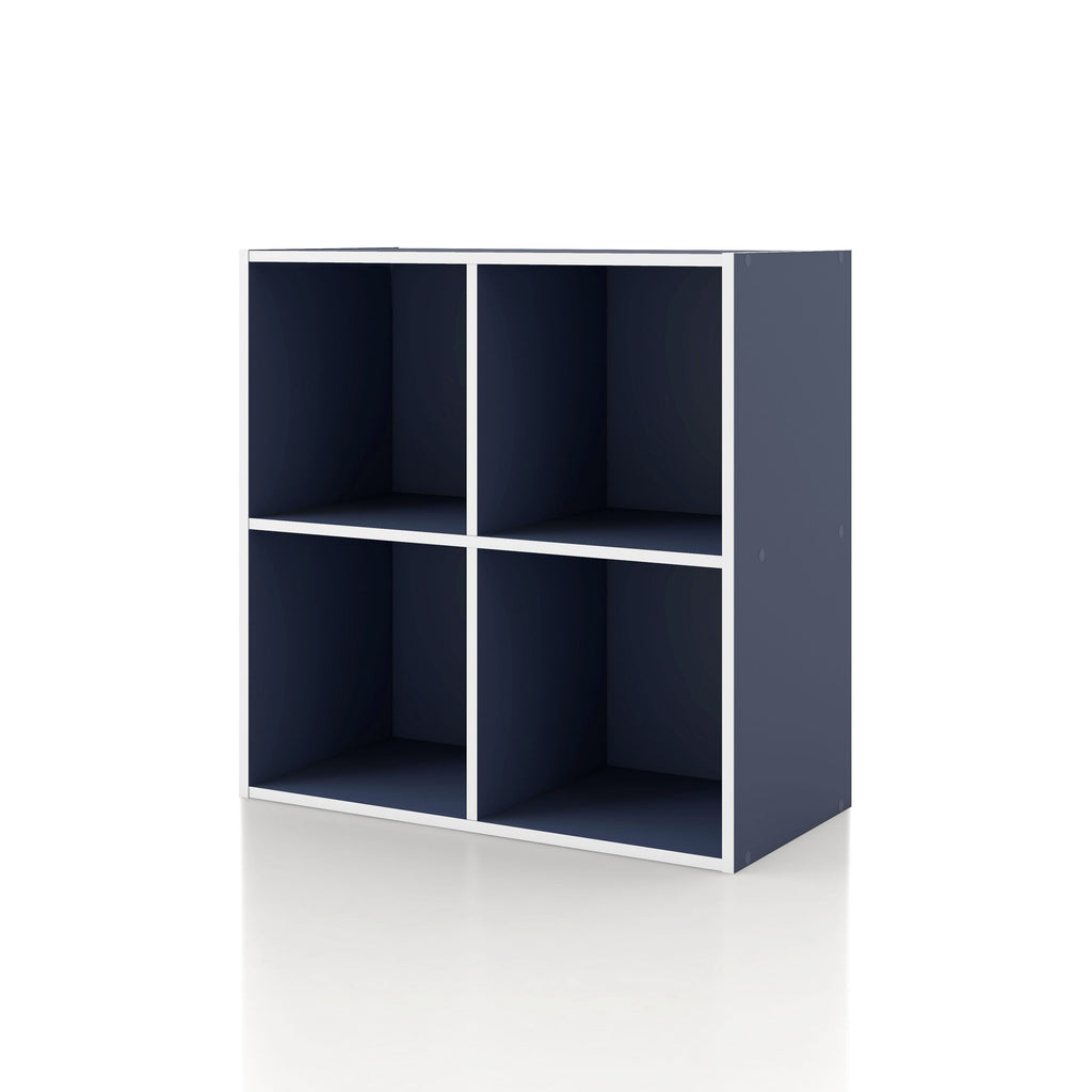 DH BASIC Organisateur de rangement empilable personnalisable en bois moderne - Étagères cubiques, armoire à tiroirs, bibliothèque avec portes par Denhour