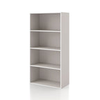 DH BASIC Organisateur de rangement empilable personnalisable en bois moderne - Étagères cubiques, armoire à tiroirs, bibliothèque avec portes par Denhour