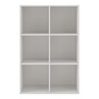 DH BASIC Organisateur de rangement empilable personnalisable en bois moderne - Étagères cubiques, armoire à tiroirs, bibliothèque avec portes par Denhour