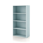 DH BASIC Organisateur de rangement empilable personnalisable en bois moderne - Étagères cubiques, armoire à tiroirs, bibliothèque avec portes par Denhour