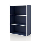 DH BASIC Organisateur de rangement empilable personnalisable en bois moderne - Étagères cubiques, armoire à tiroirs, bibliothèque avec portes par Denhour