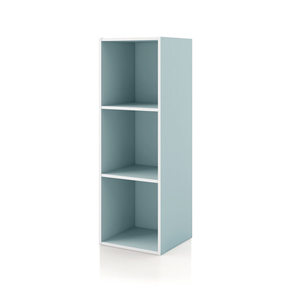 DH BASIC Organisateur de rangement empilable personnalisable en bois moderne - Étagères cubiques, armoire à tiroirs, bibliothèque avec portes par Denhour
