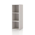 DH BASIC Organisateur de rangement empilable personnalisable en bois moderne - Étagères cubiques, armoire à tiroirs, bibliothèque avec portes par Denhour