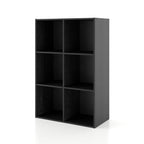 DH BASIC Organisateur de rangement empilable personnalisable en bois moderne - Étagères cubiques, armoire à tiroirs, bibliothèque avec portes par Denhour