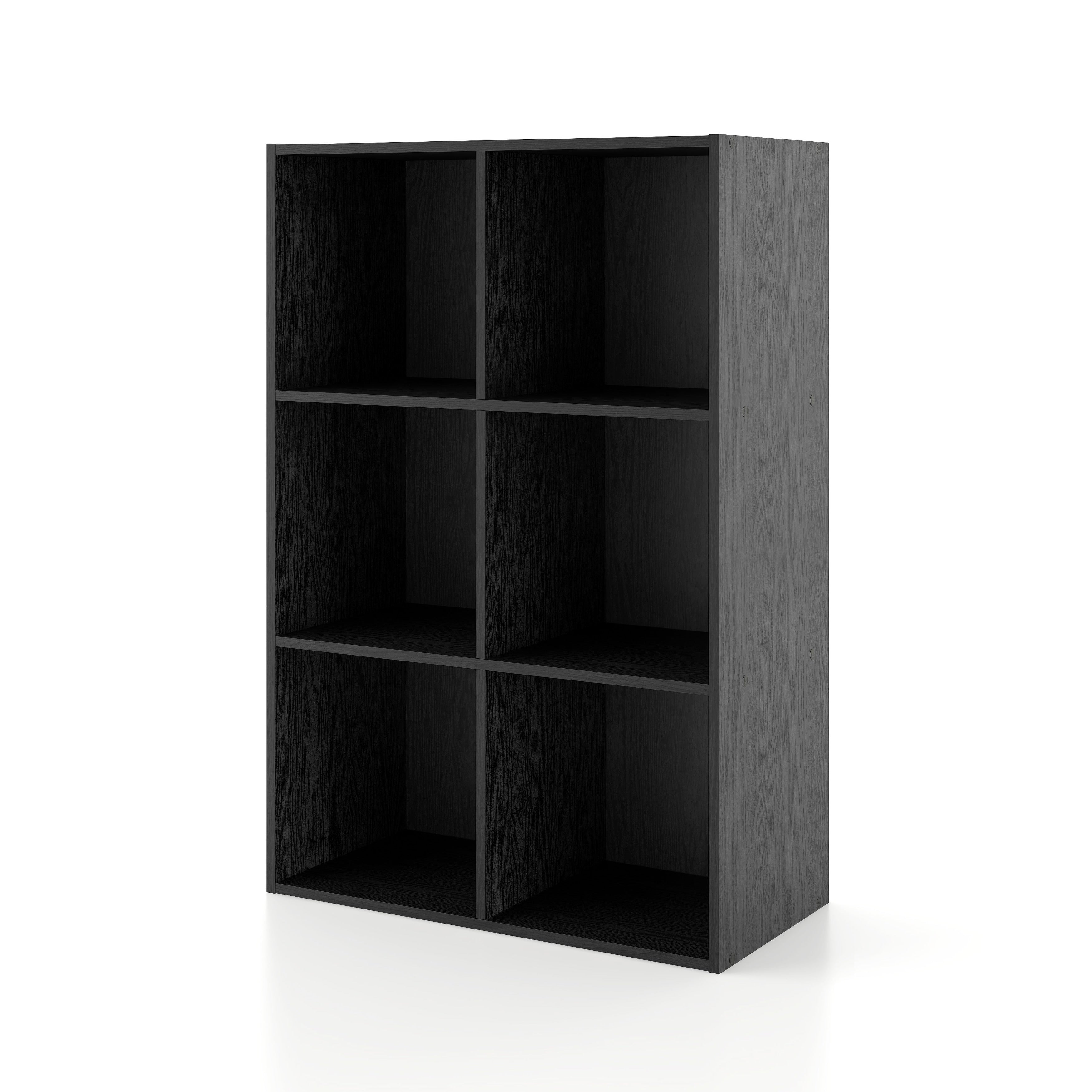 DH BASIC Organisateur de rangement empilable personnalisable en bois moderne - Étagères cubiques, armoire à tiroirs, bibliothèque avec portes par Denhour