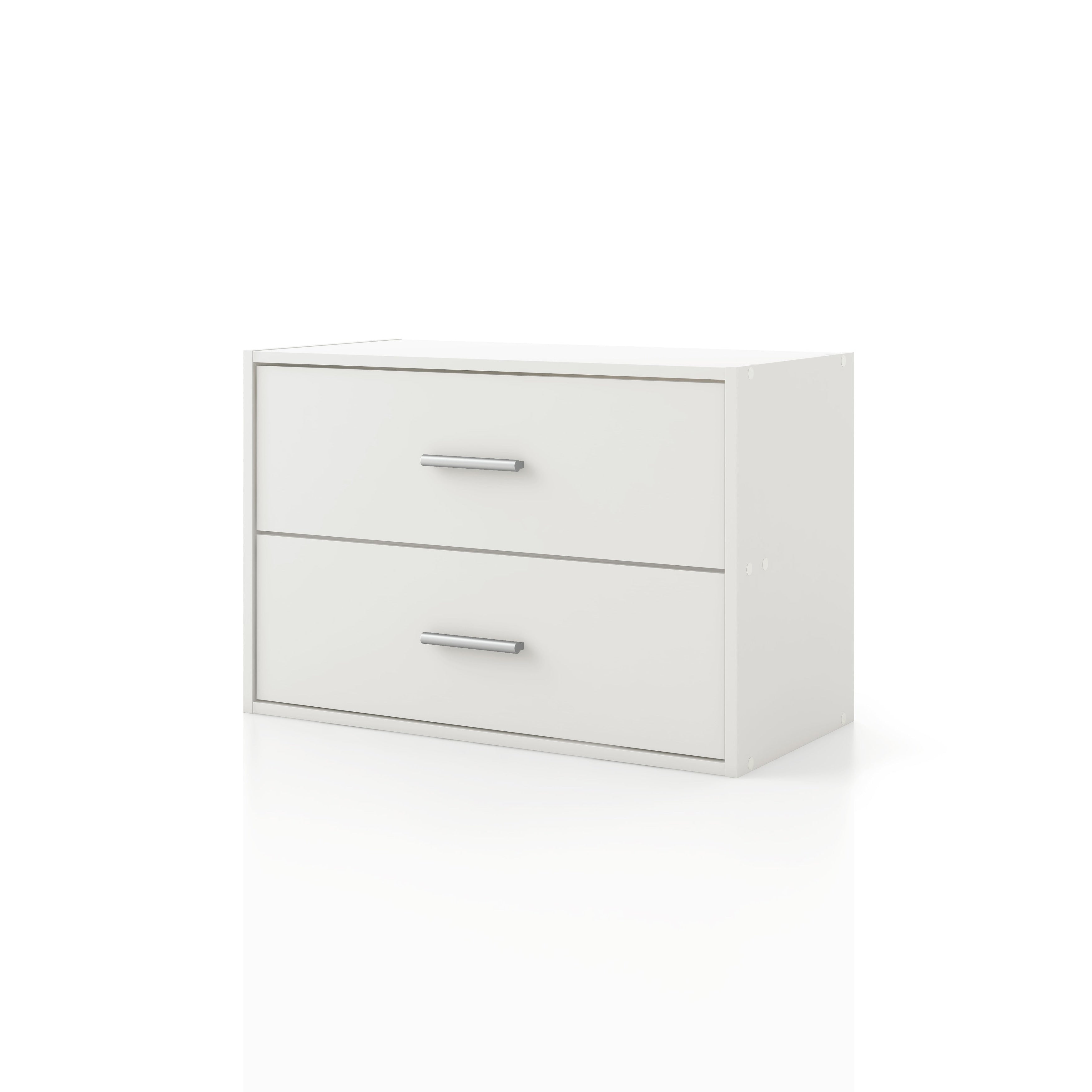 DH BASIC Organisateur de rangement empilable personnalisable en bois moderne - Étagères cubiques, armoire à tiroirs, bibliothèque avec portes par Denhour