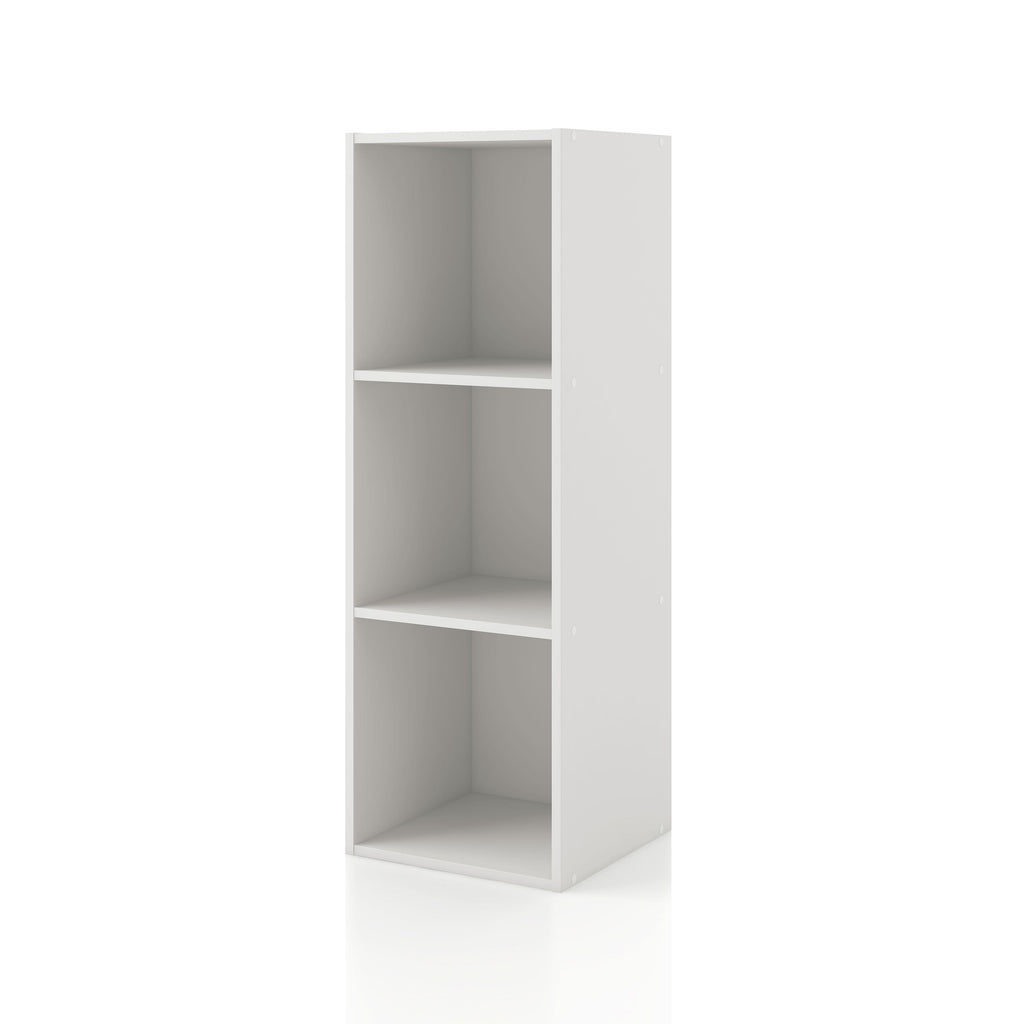 DH BASIC Organisateur de rangement empilable personnalisable en bois moderne - Étagères cubiques, armoire à tiroirs, bibliothèque avec portes par Denhour