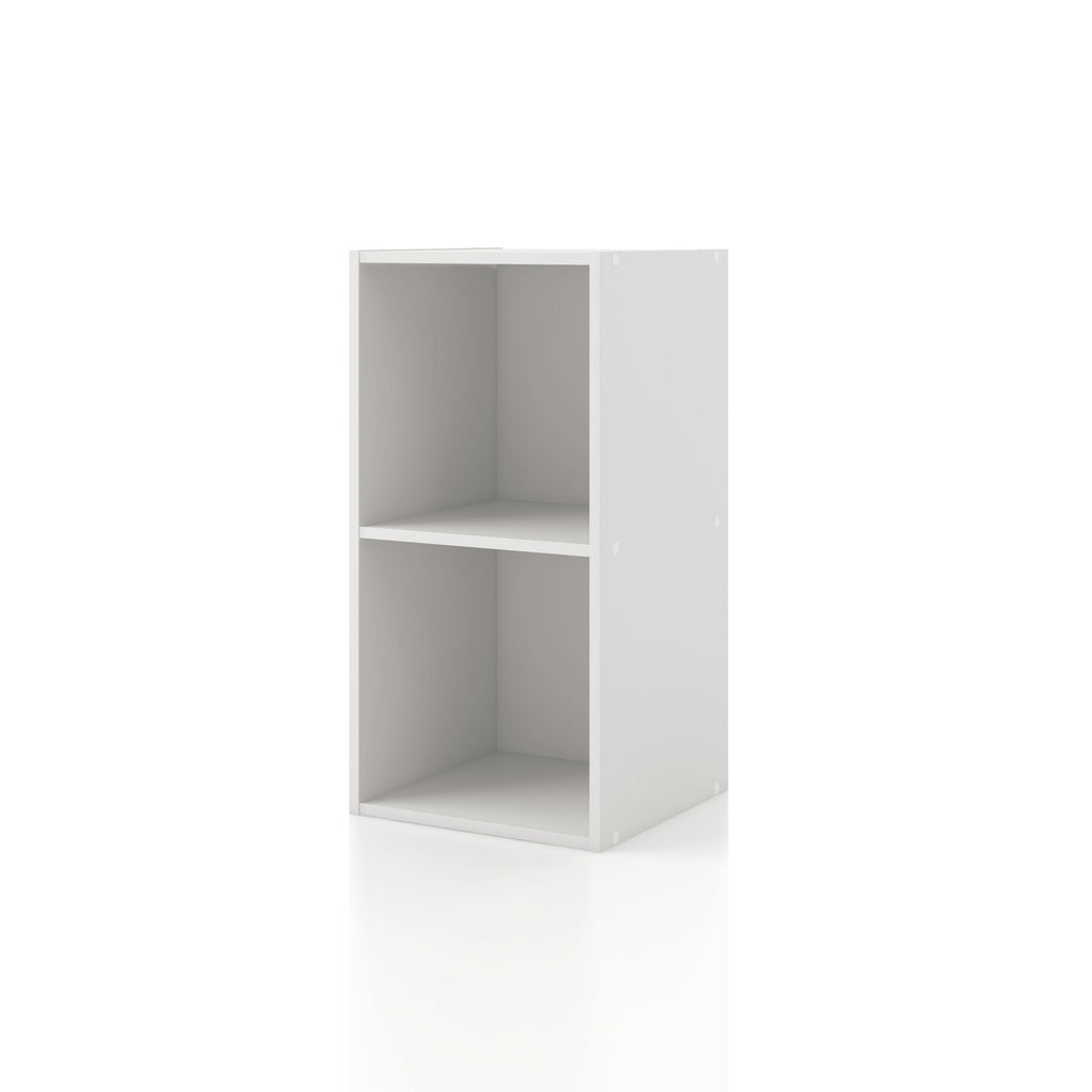 DH BASIC Organisateur de rangement empilable personnalisable en bois moderne - Étagères cubiques, armoire à tiroirs, bibliothèque avec portes par Denhour