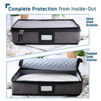 Contenants de rangement pour vaisselle StorageBud - Supports empilables pour assiettes, tasses, couverts, verres à pied et ensembles de plateaux